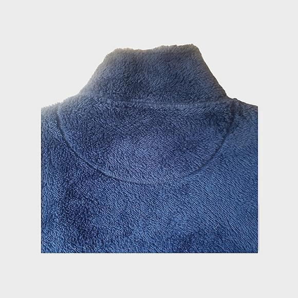 Womens TRINITY American Tradition blue polyester fleece tunic, XL - Picture 5 of 8